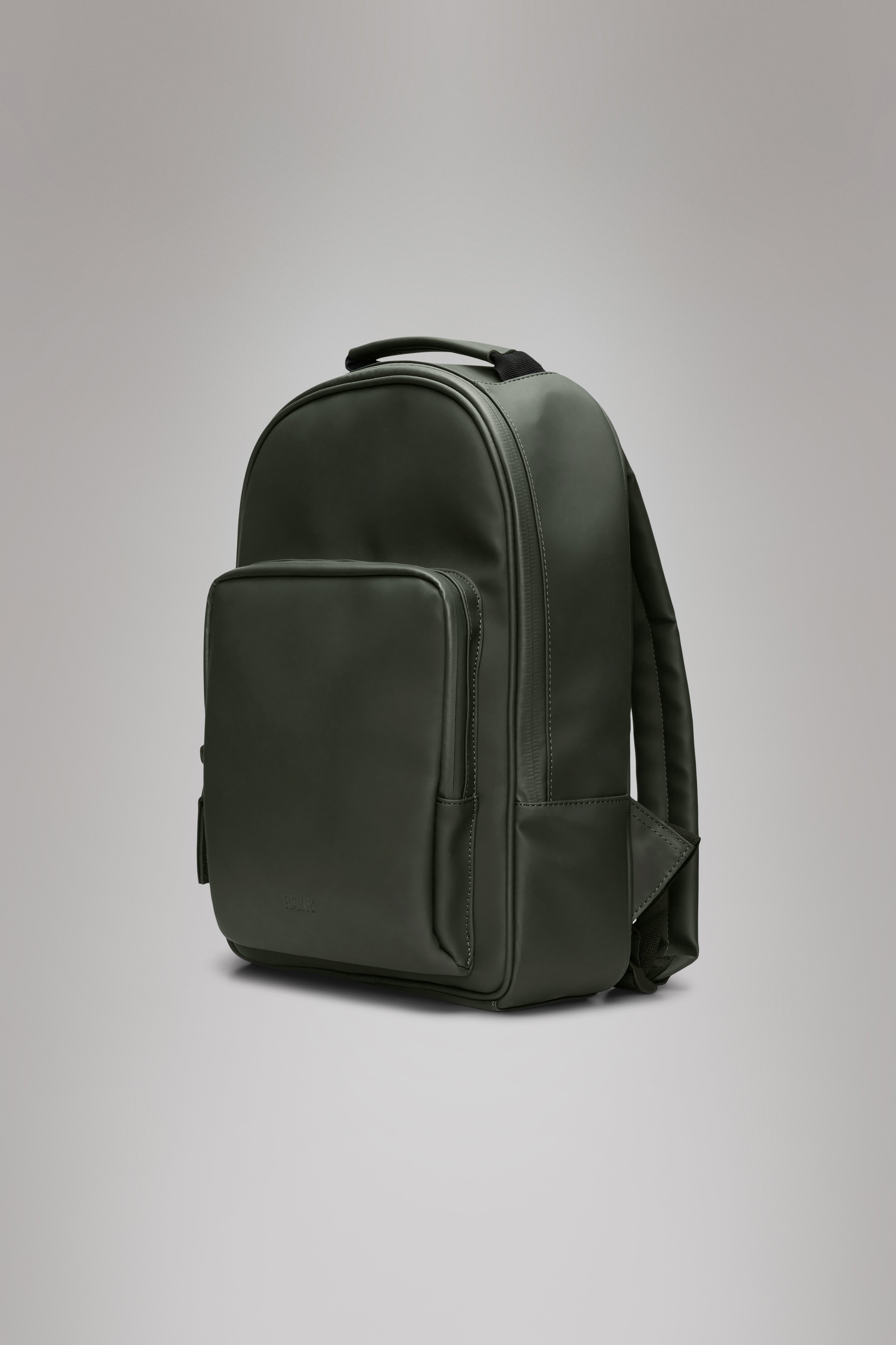 RAINS Book Daypack Green 10L H38 x D10 x W28 cm Backpack