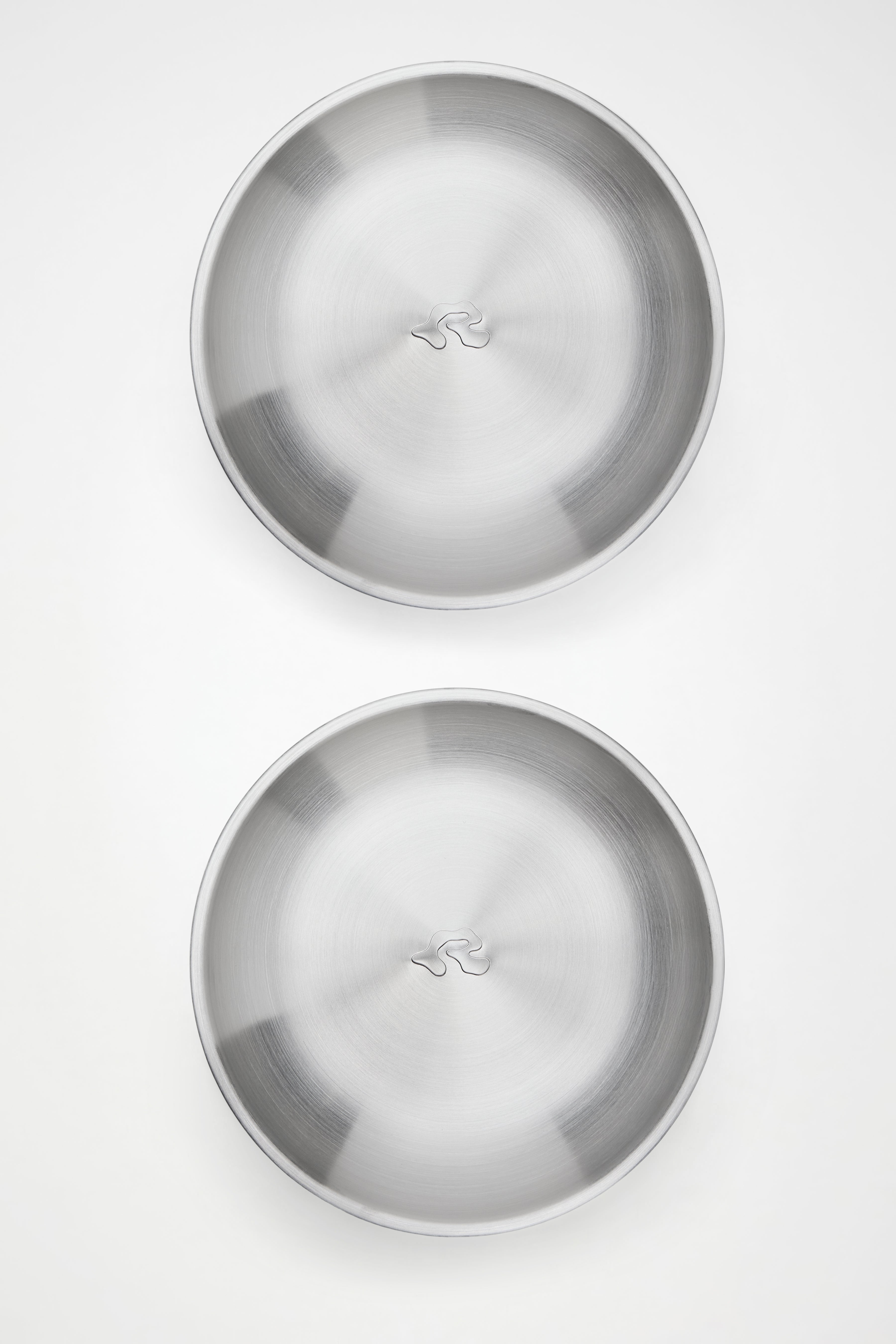 RAINS Stainless Steel 2-Pack Deep Plates Steel Plates