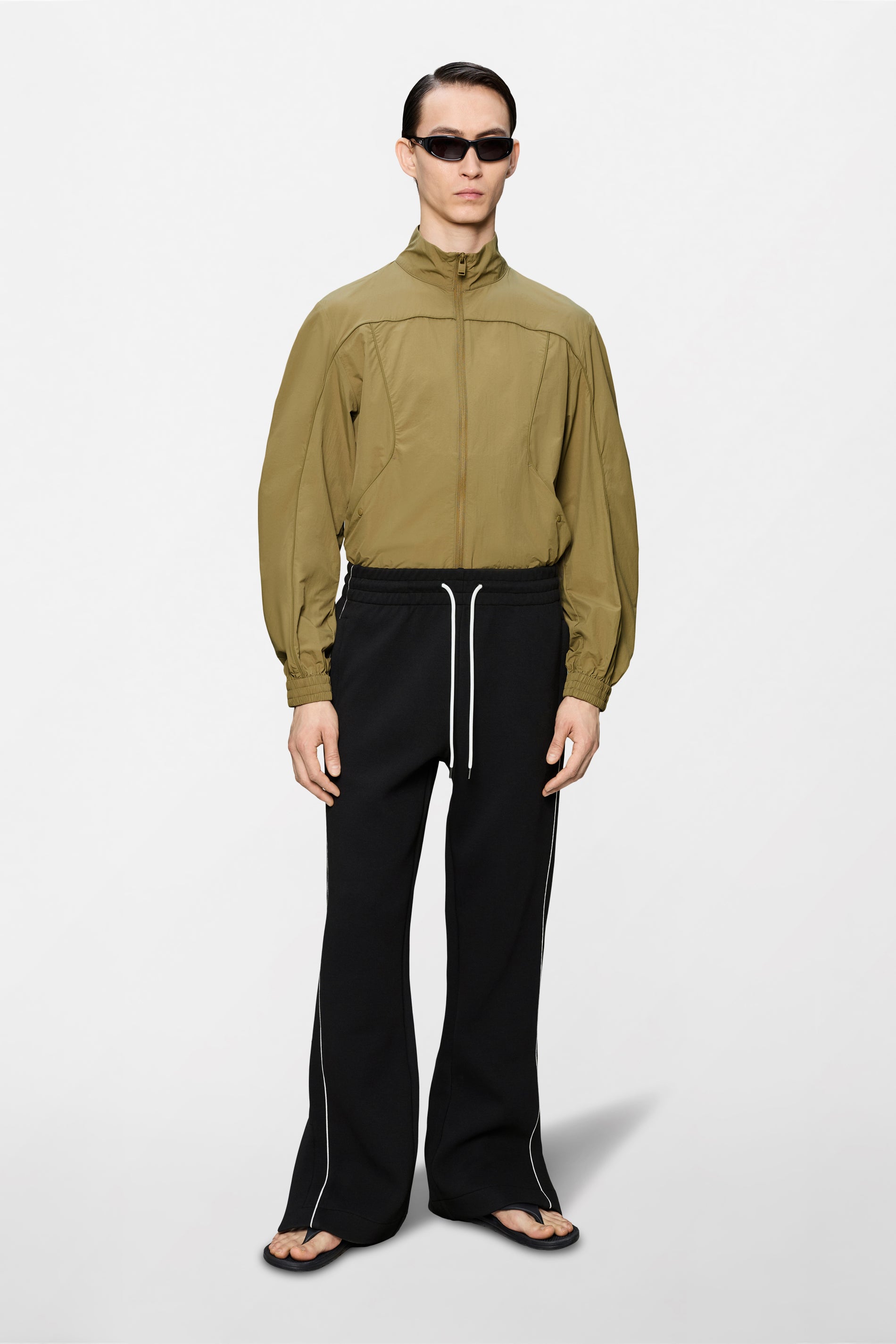 RAINS Downtime Track Pants Black Jacket