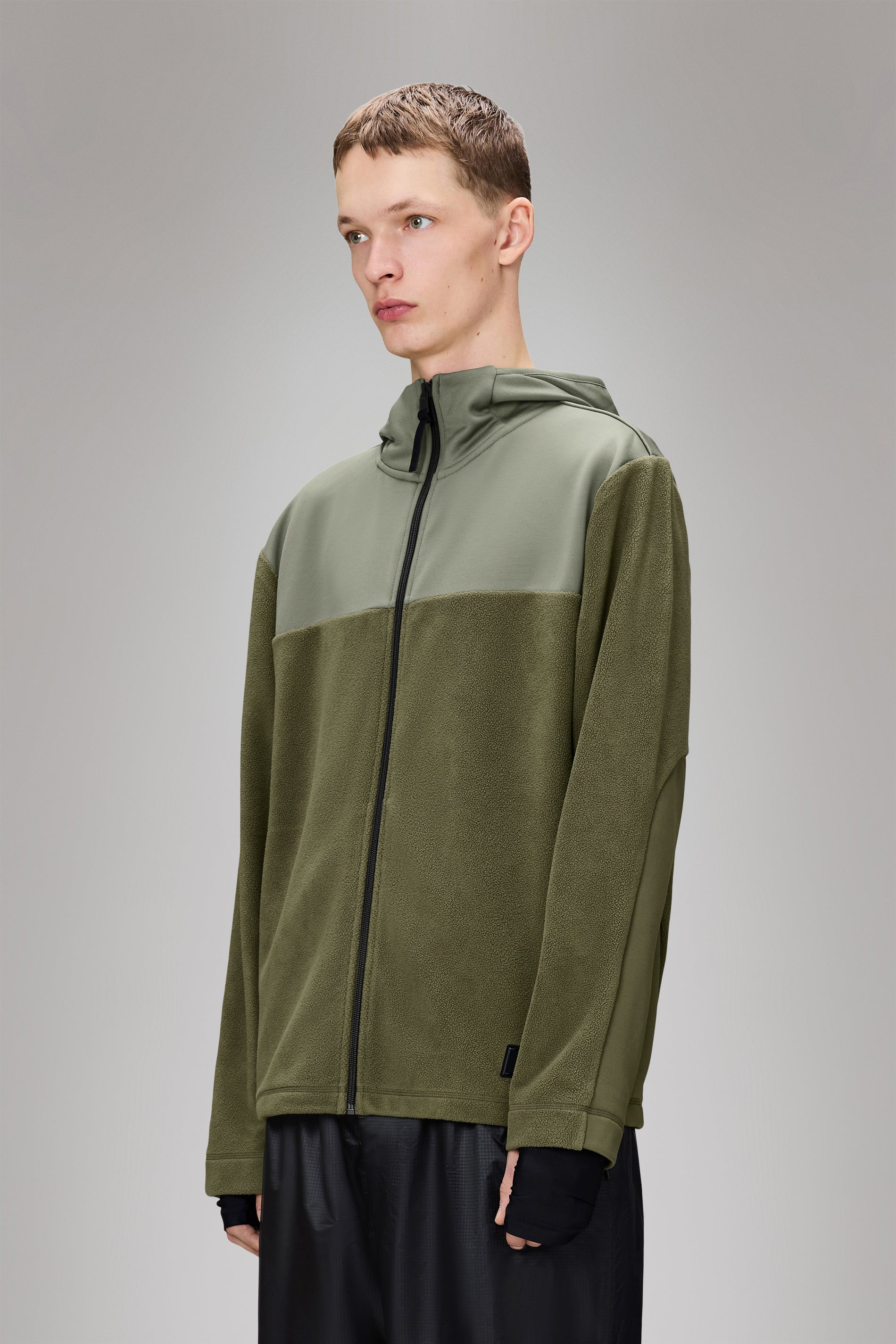 RAINS Sintra Fleece Reverse Jacket Marsh Jacket