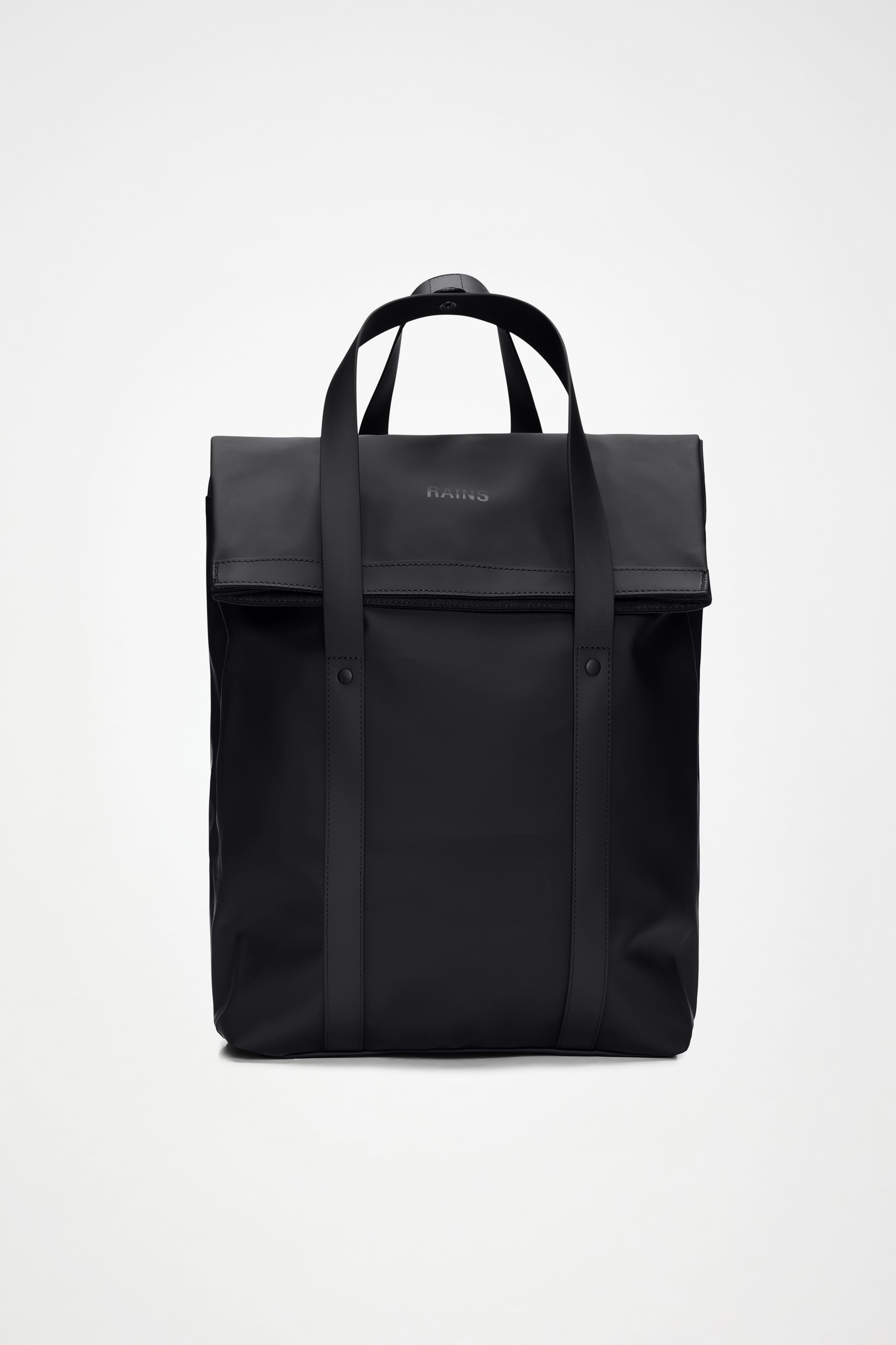 RAINS 2 Way Tote Backpack Black 23L H58 x D12 x W33 cm Backpack