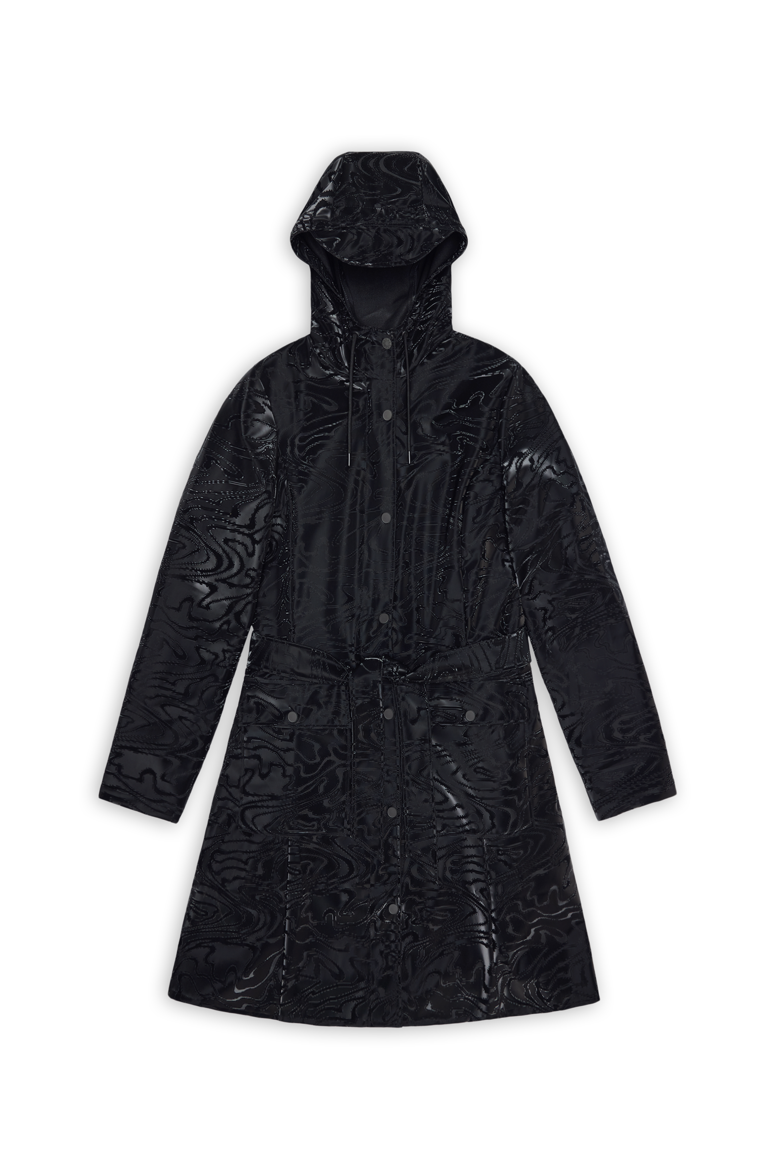 RAINS Curve Long Jacket
 Amp Jacket