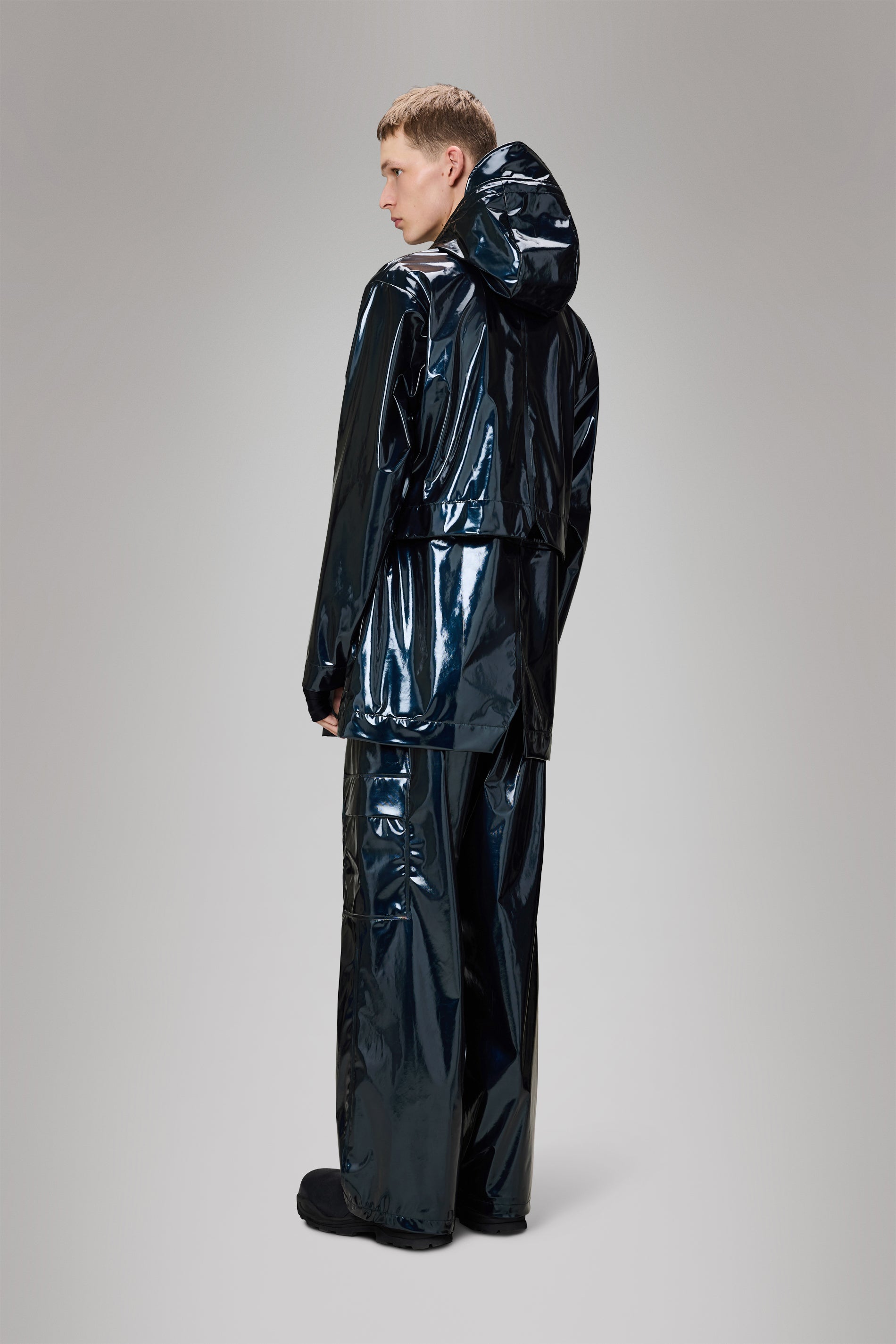 RAINS Bold Long Jacket Spill Jacket