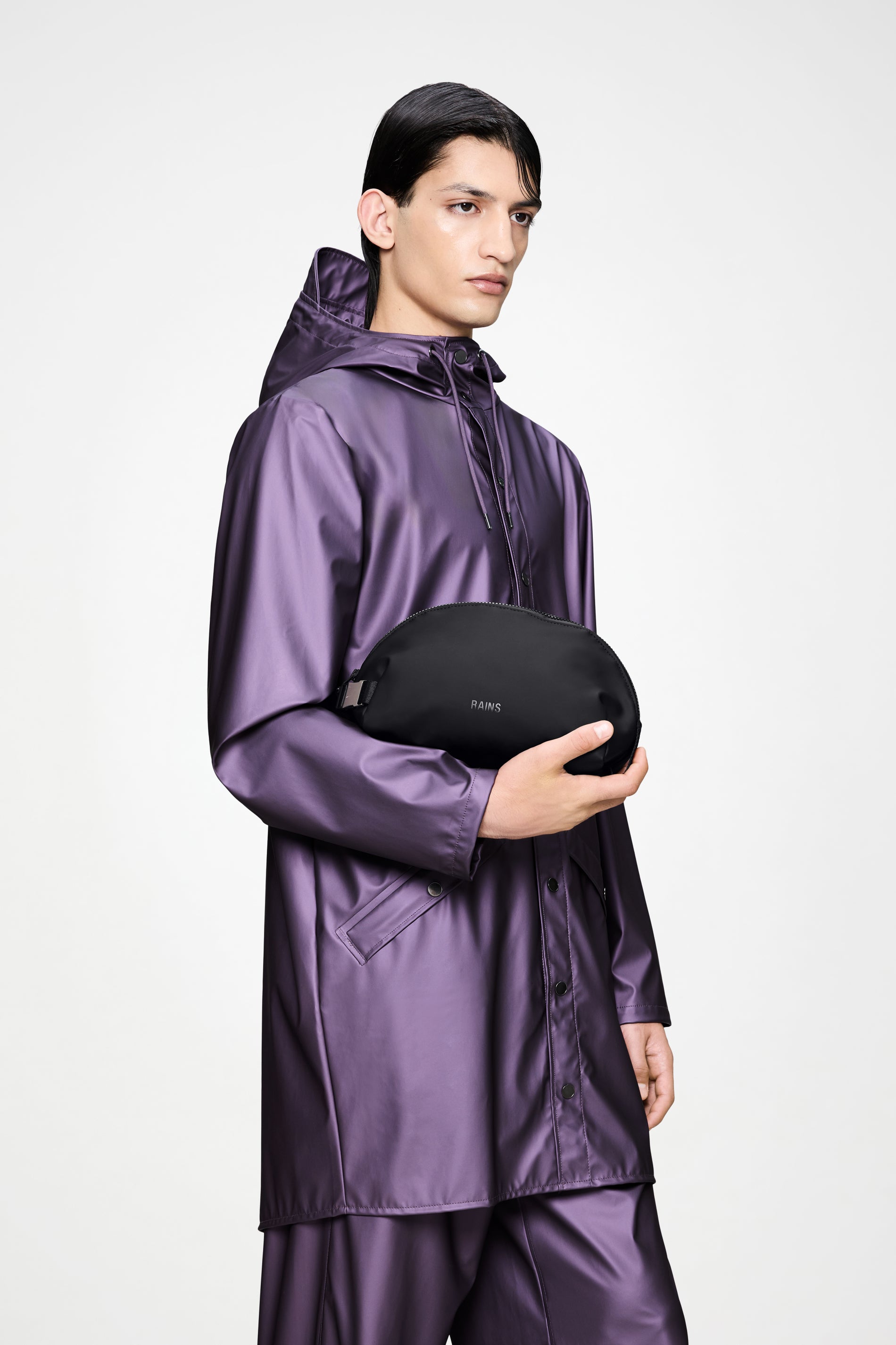 RAINS Valera Wash Bag Black Wash Bag