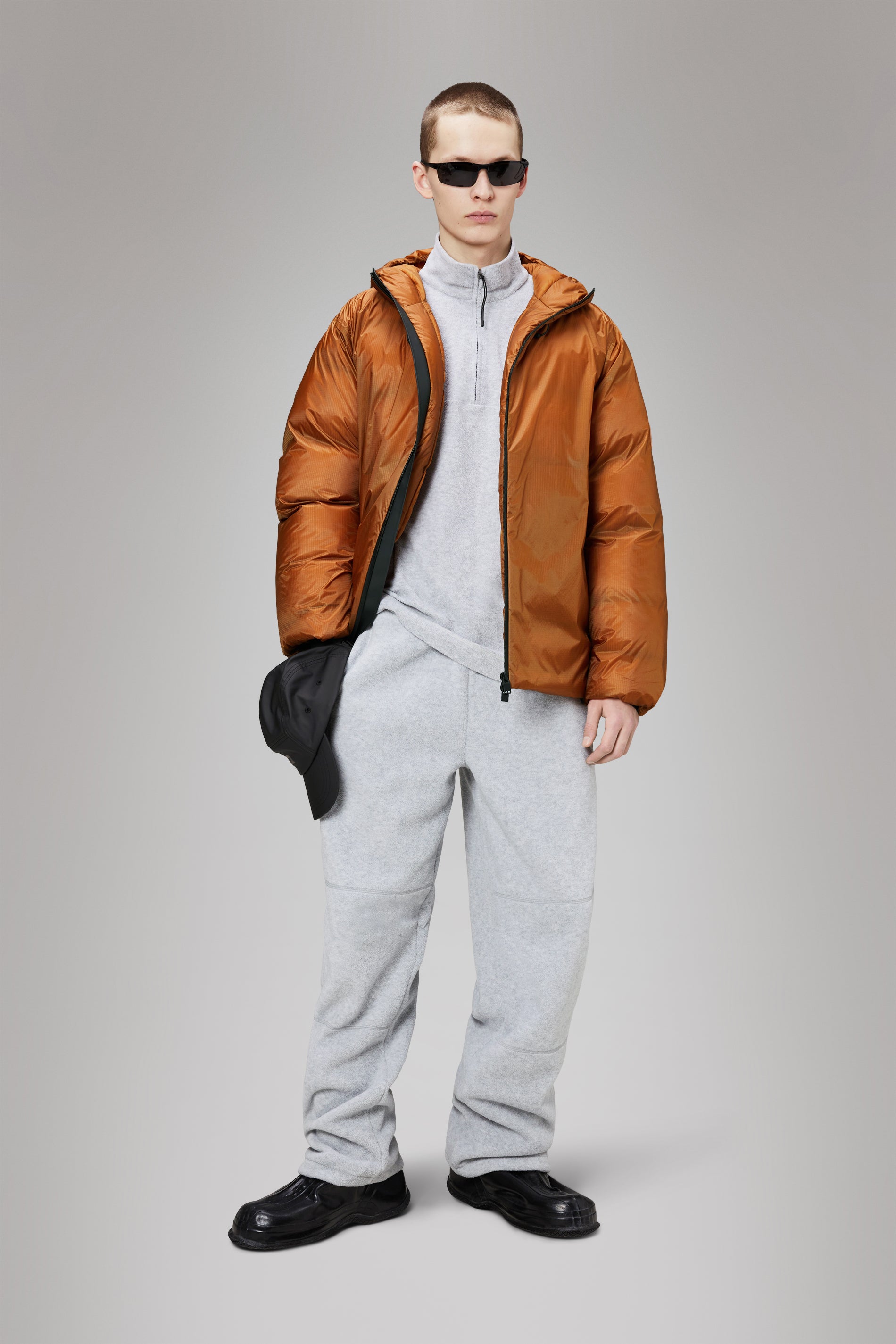 RAINS Kevo Puffer Jacket Rust Jacket