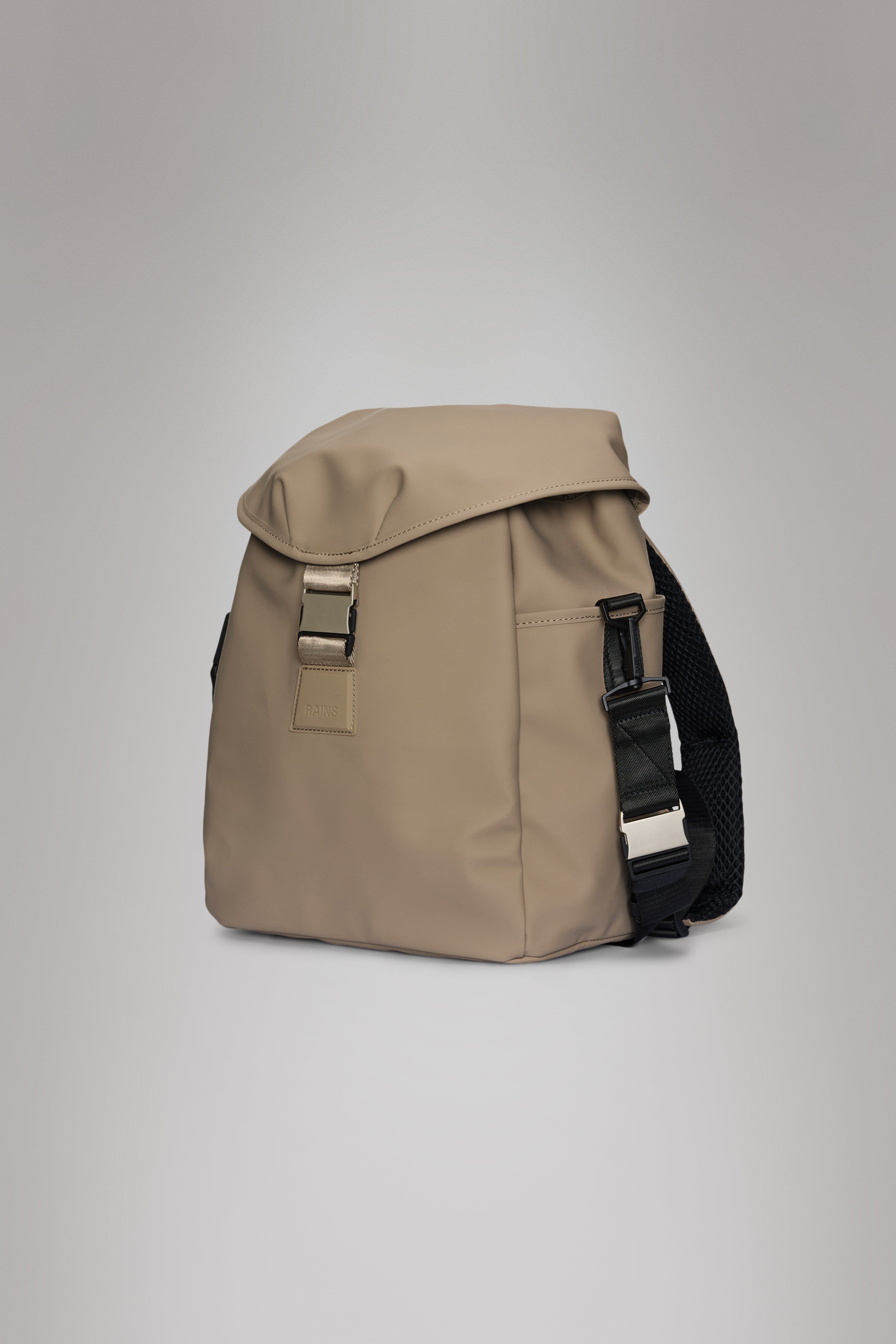 RAINS Valera Bucket Backpack Beige Backpack