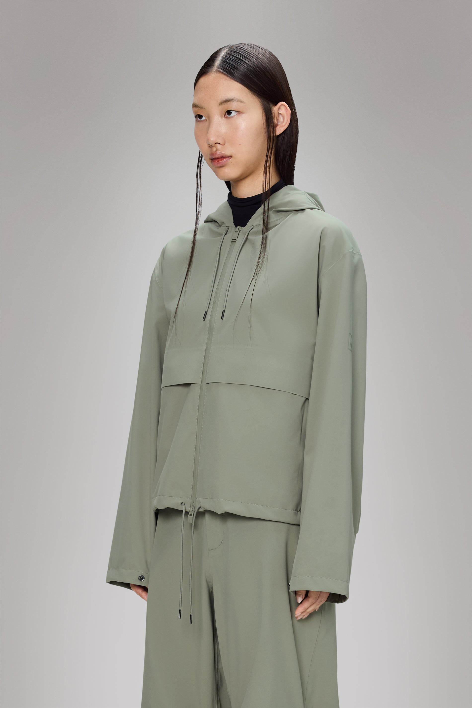 RAINS Suva Hardshell Short String W Jacket Drift Jacket