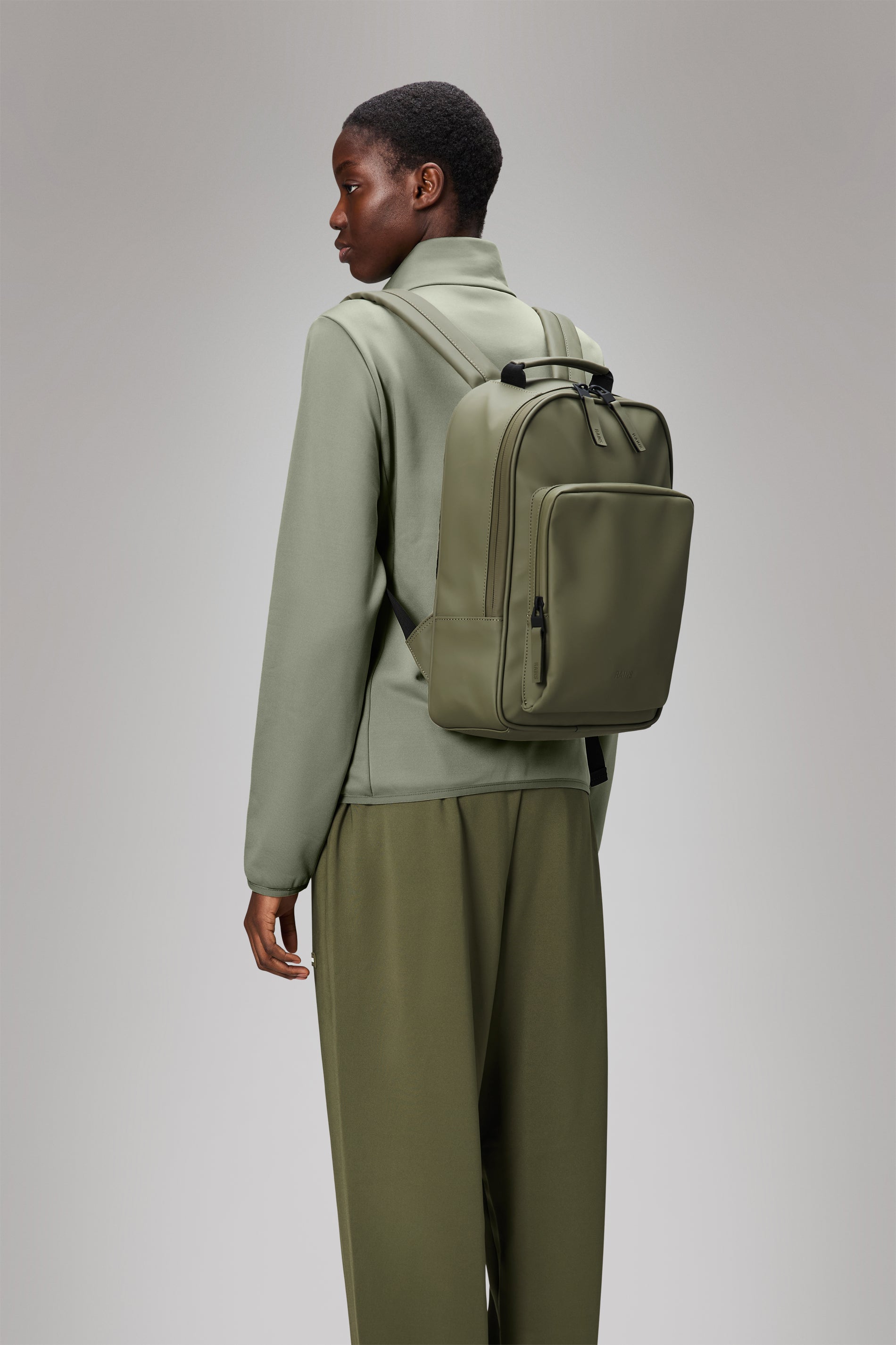 RAINS Book Daypack Marsh 10L H38 x D10 x W28 cm Backpack