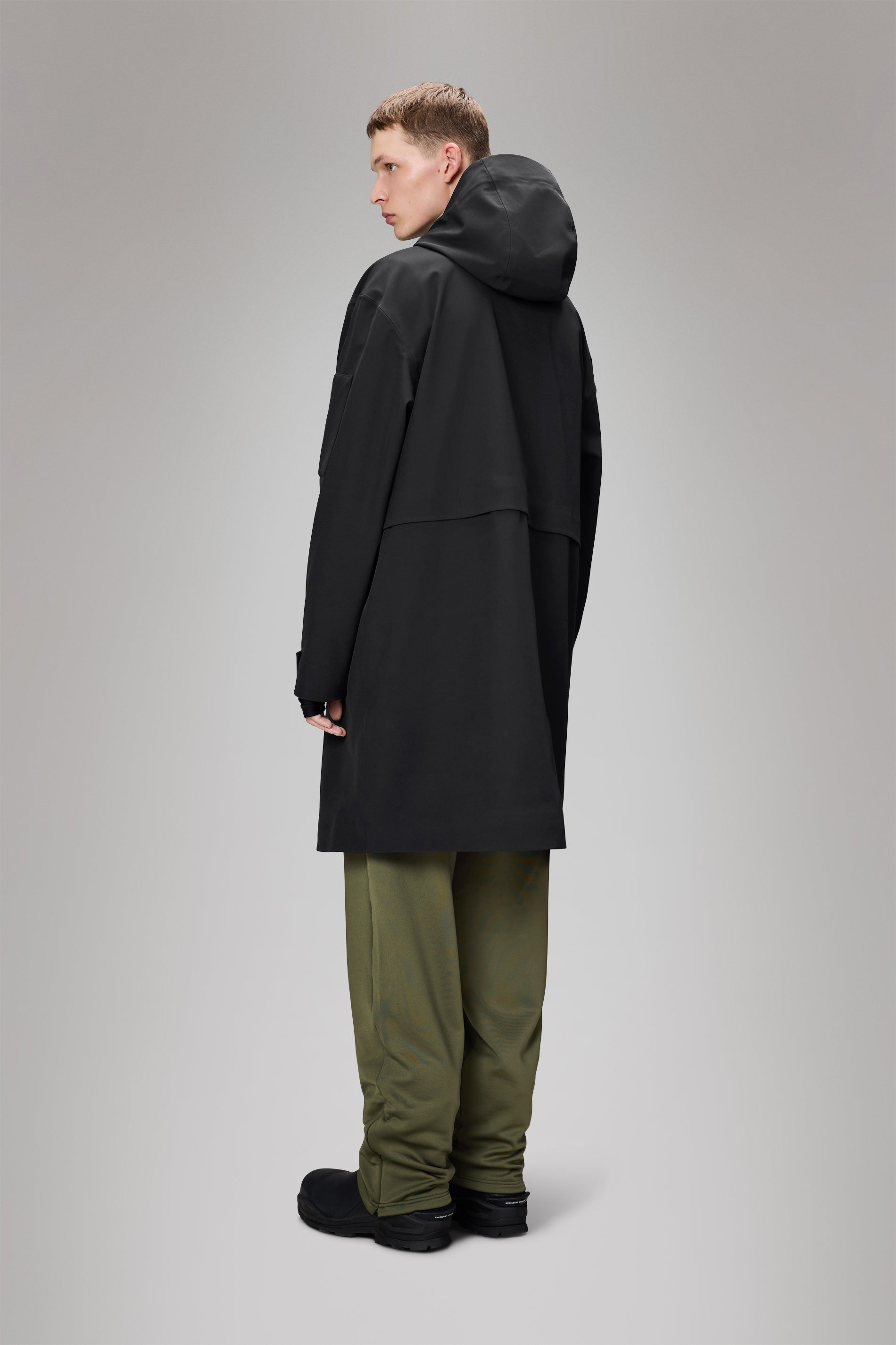 RAINS Suva Vision Softshell Jacket Black Jacket