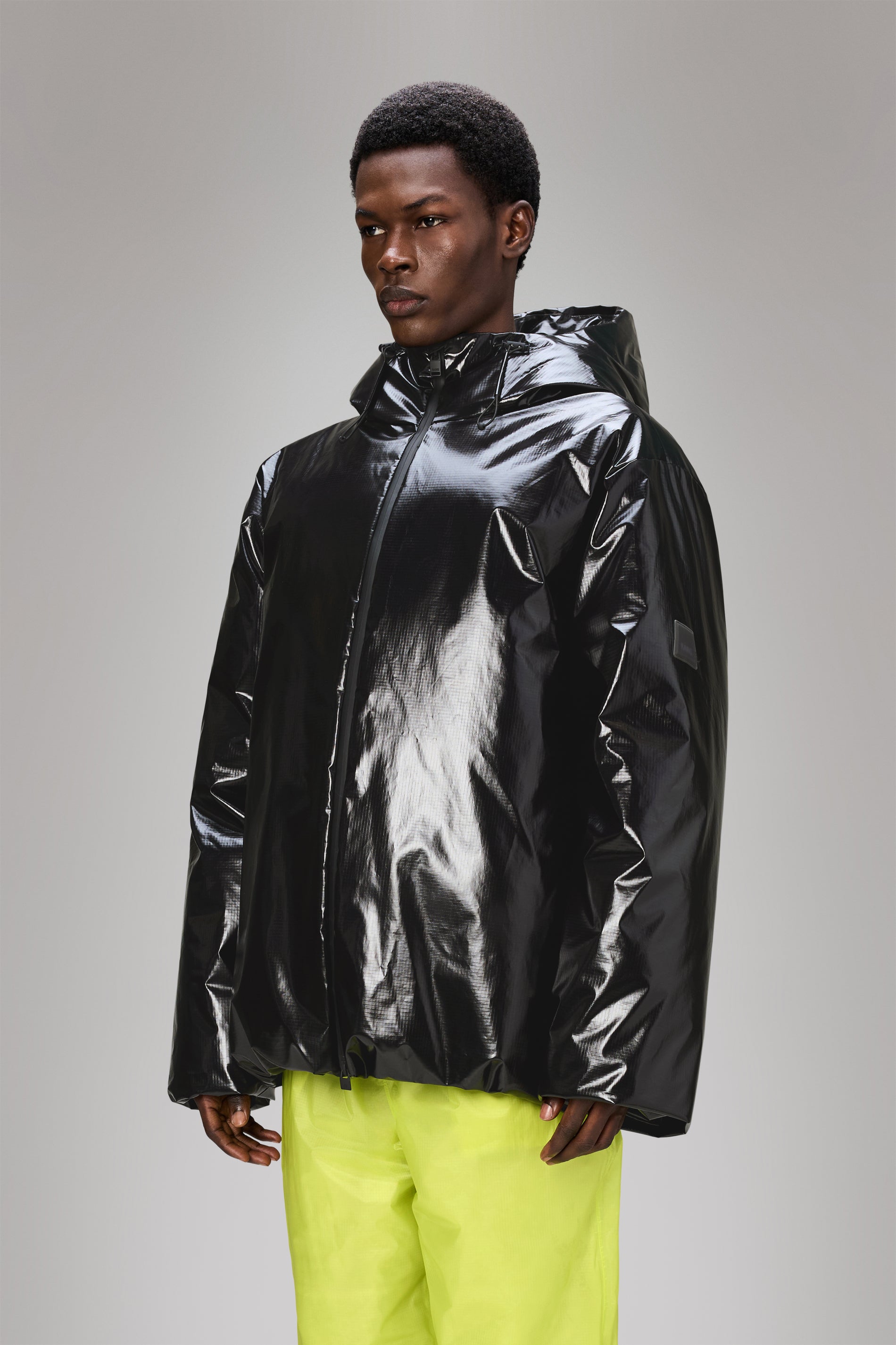 RAINS Sibu Vision Puffer Jacket Black Jacket