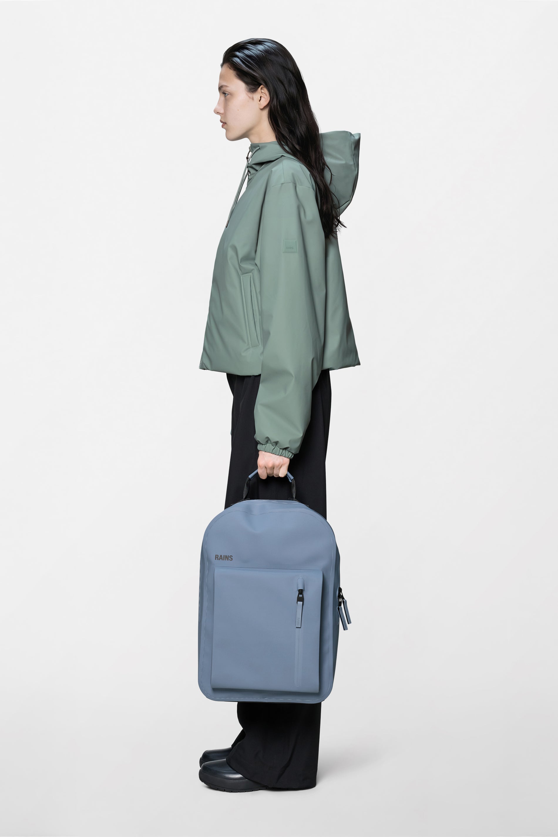 RAINS Deepwater  Day Backpack Blue Dusk 30L H44 x D16 x W30 cm Backpack