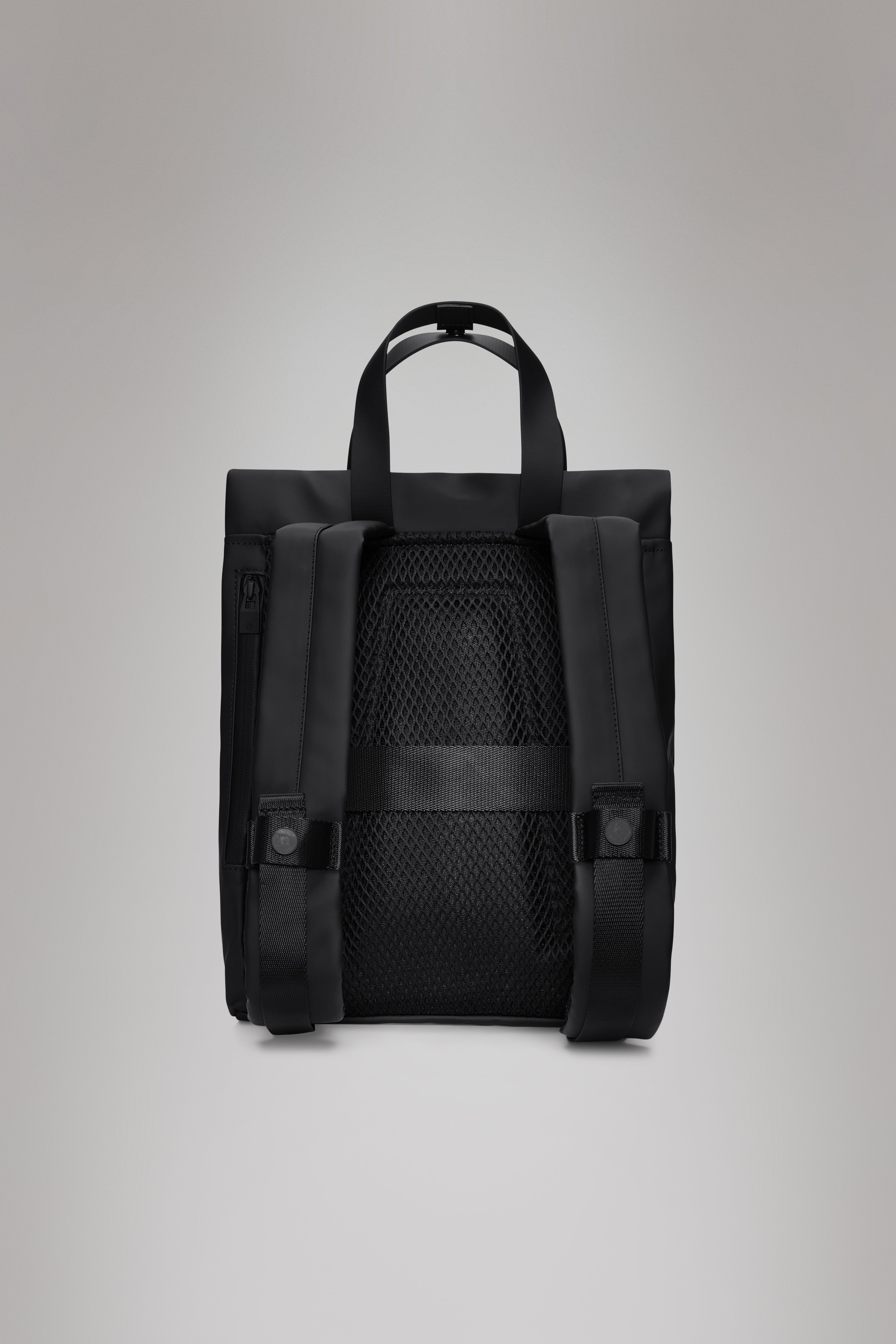 Rains 2 Way Tote Backpack Mini Black 8L H35.50 x D9 x W25 cm Backpack