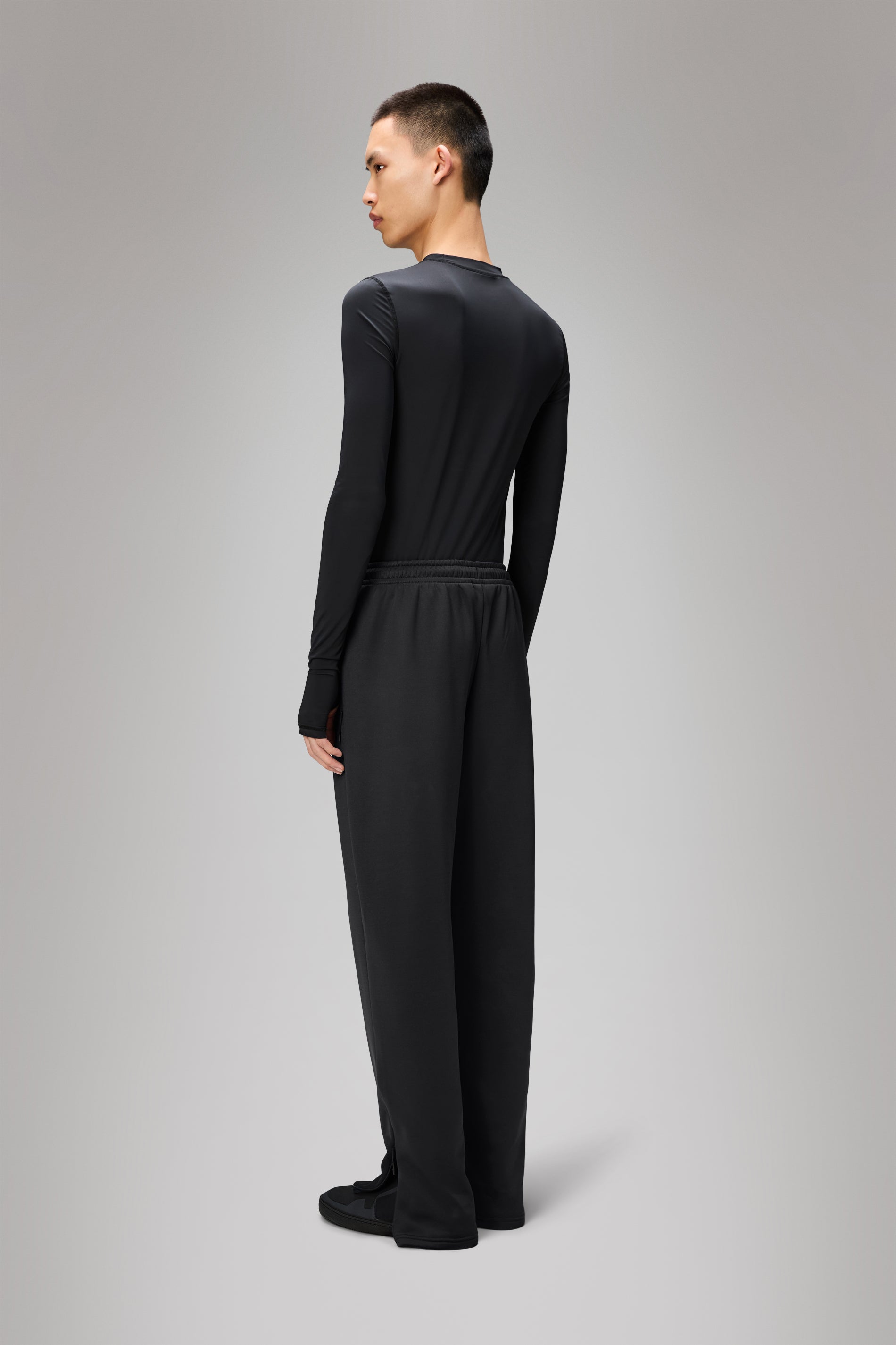 RAINS Sintra Fleece Pants Regular Black Pants