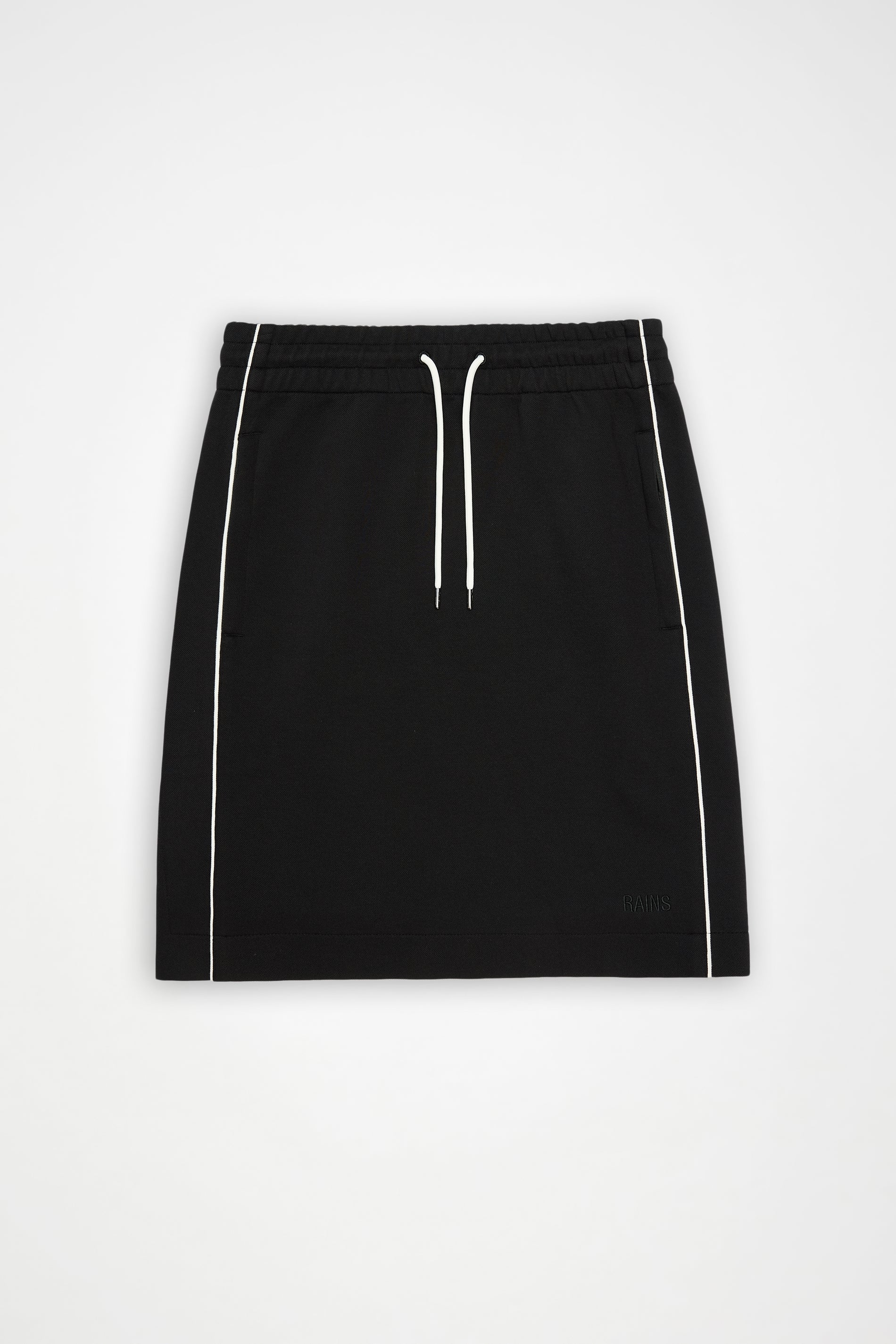 RAINS Downtime Track W Skirt Black Skirts