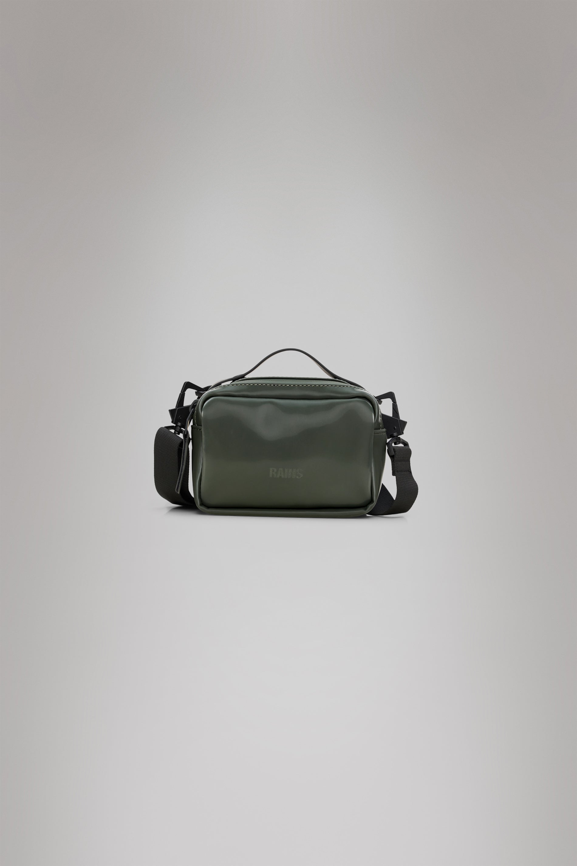 RAINS Box Bag Micro Swamp Crossbody