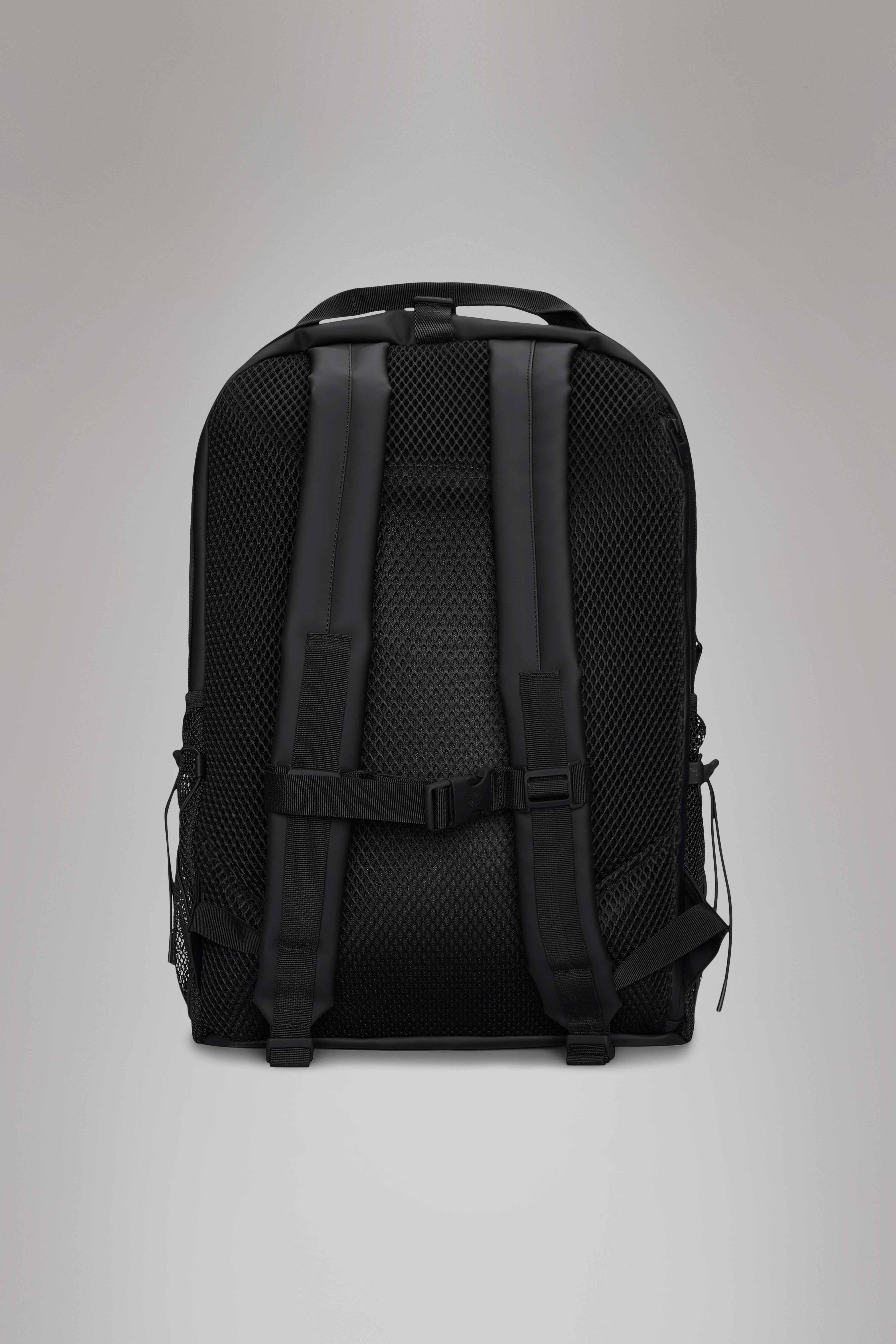 RAINS Trail Clip Front Backpack Black Backpack